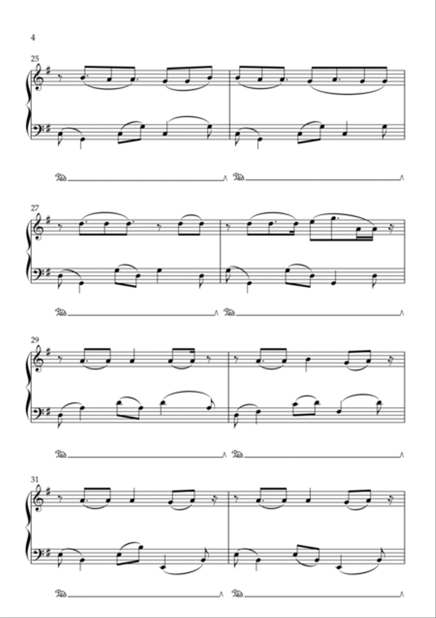 Stick Season Piano Solo scores gallery preview page 4