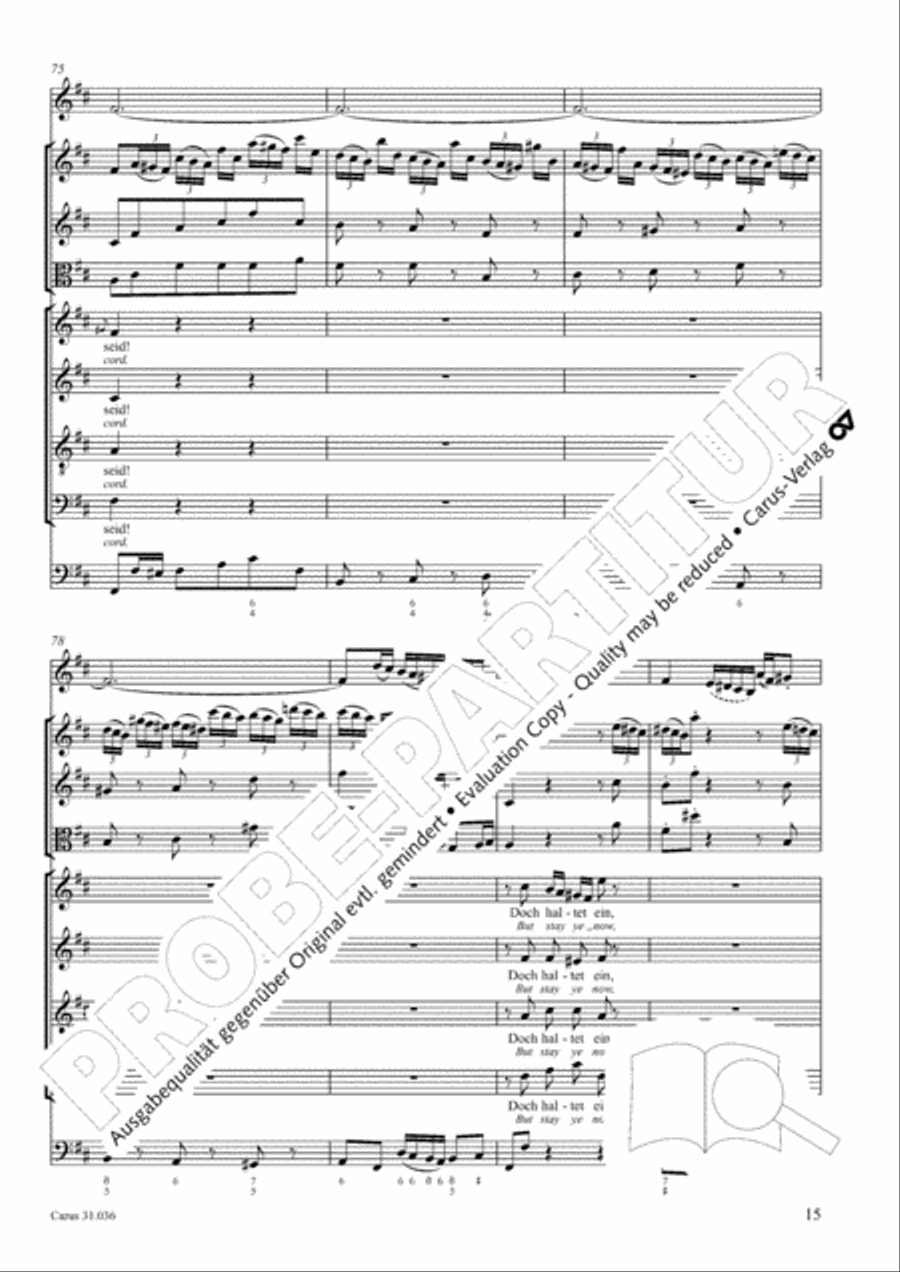 Up joyous raise your song (Schwingt freudig euch empor) 4-Part scores gallery preview page 16