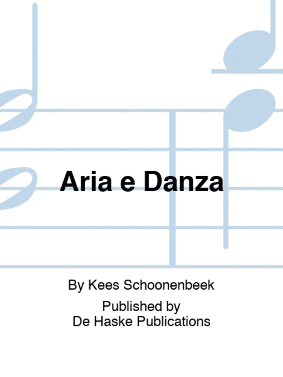 Aria e Danza Fanfare Band scores gallery preview page 1