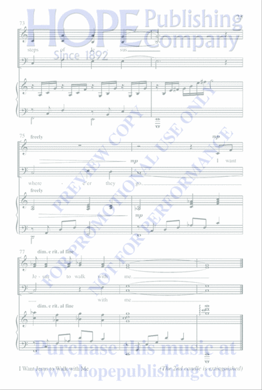 Who Is Jesus? 4-Part scores gallery preview page 47