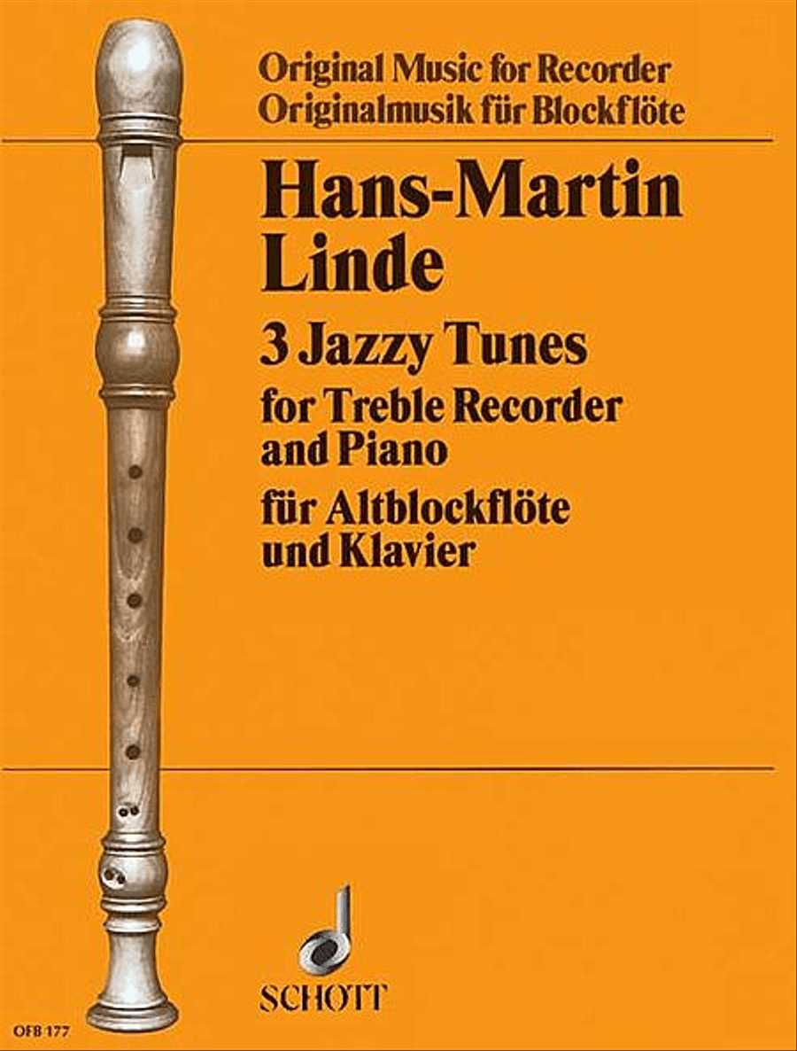 3 Jazzy Tunes 3 Jazzy Tunes Alto Recorder scores gallery preview page 1