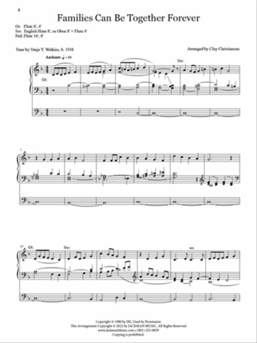 Primary Colours - Volume 1 - Organ Primary Colours - Volume 1 - Organ Organ scores gallery preview page 2