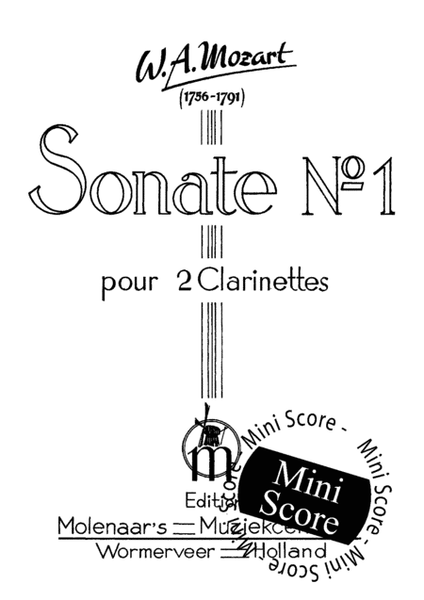 Sonate no.1