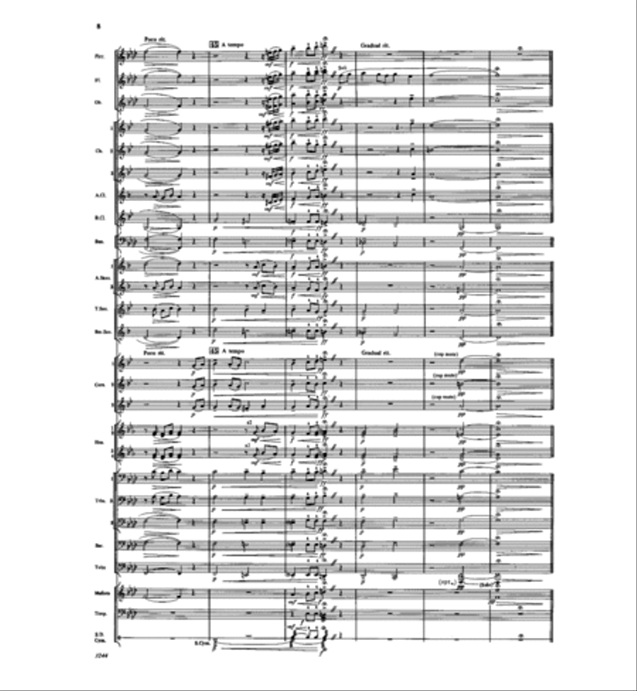 Reflections Concert Band scores gallery preview page 9