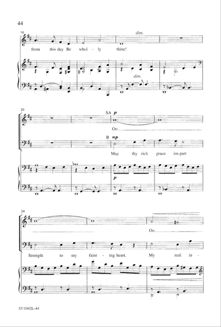 No Greater Love 3-Part scores gallery preview page 46