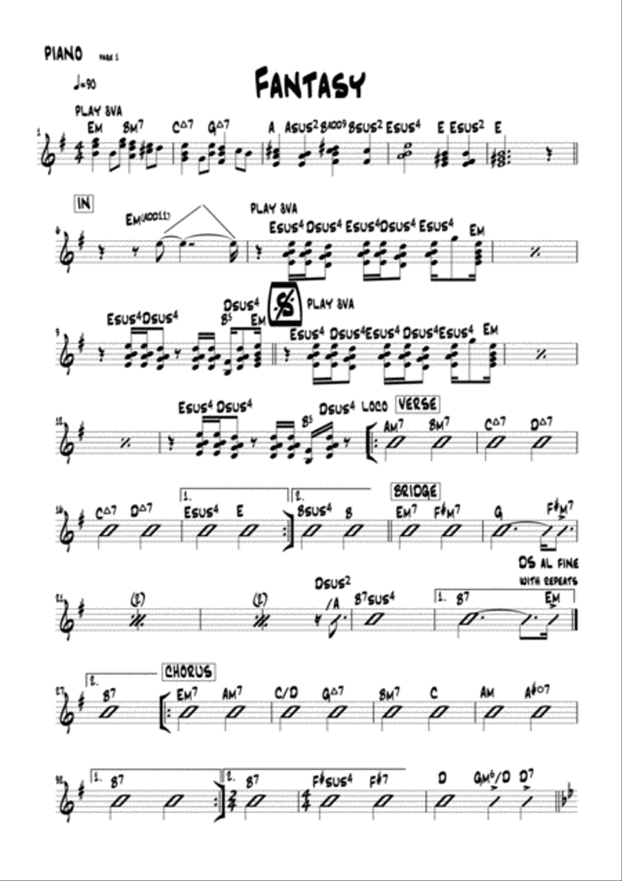 Fantasy Fantasy Small Ensemble scores gallery preview page 6