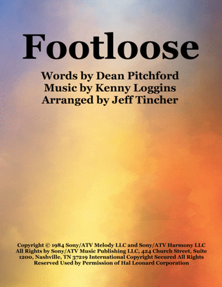 Book cover for Footloose