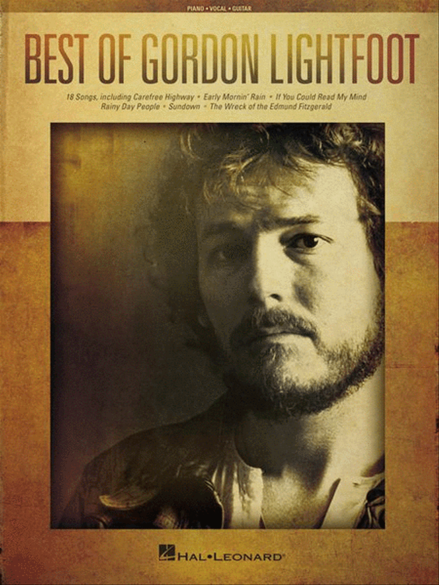 Best of Gordon Lightfoot Piano, Vocal, Guitar scores gallery preview page 3