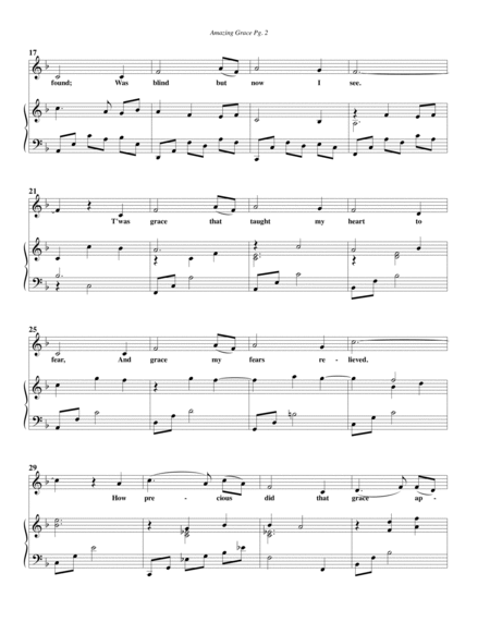 Amazing Grace--Vocal Solo.pdf image number null