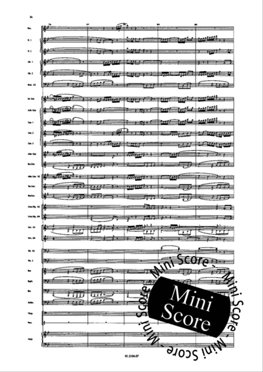 Die Meistersinger von Nurnberg Concert Band scores gallery preview page 40