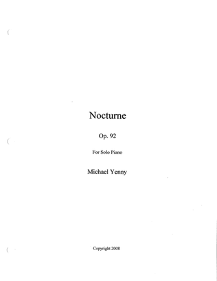 Nocturne, op. 92