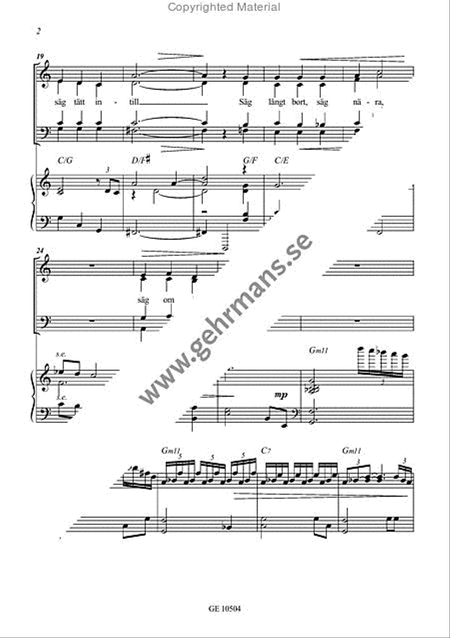 Sag mig for vems skull Divisi scores gallery preview page 3