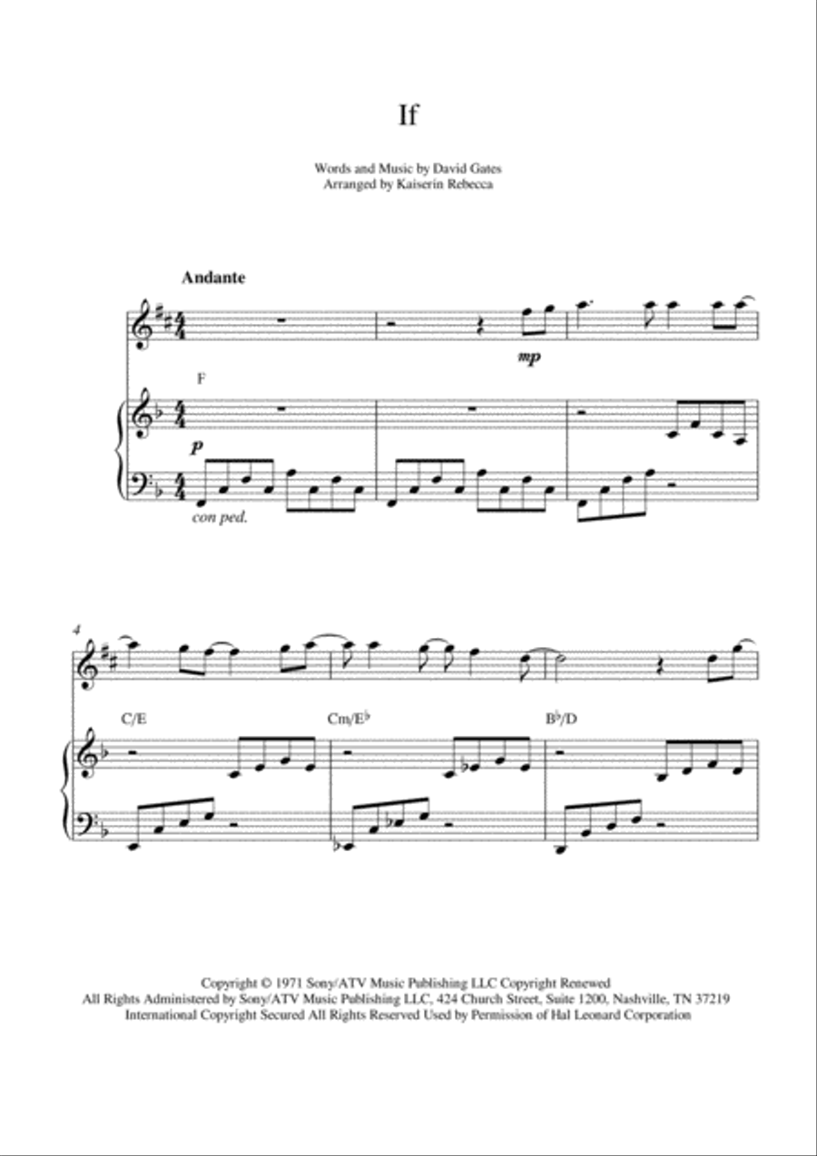 If Alto Saxophone scores gallery preview page 1