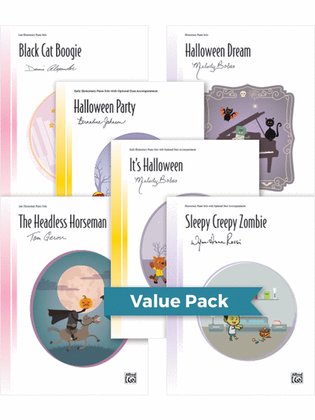 Book cover for Halloween Sheet Solos