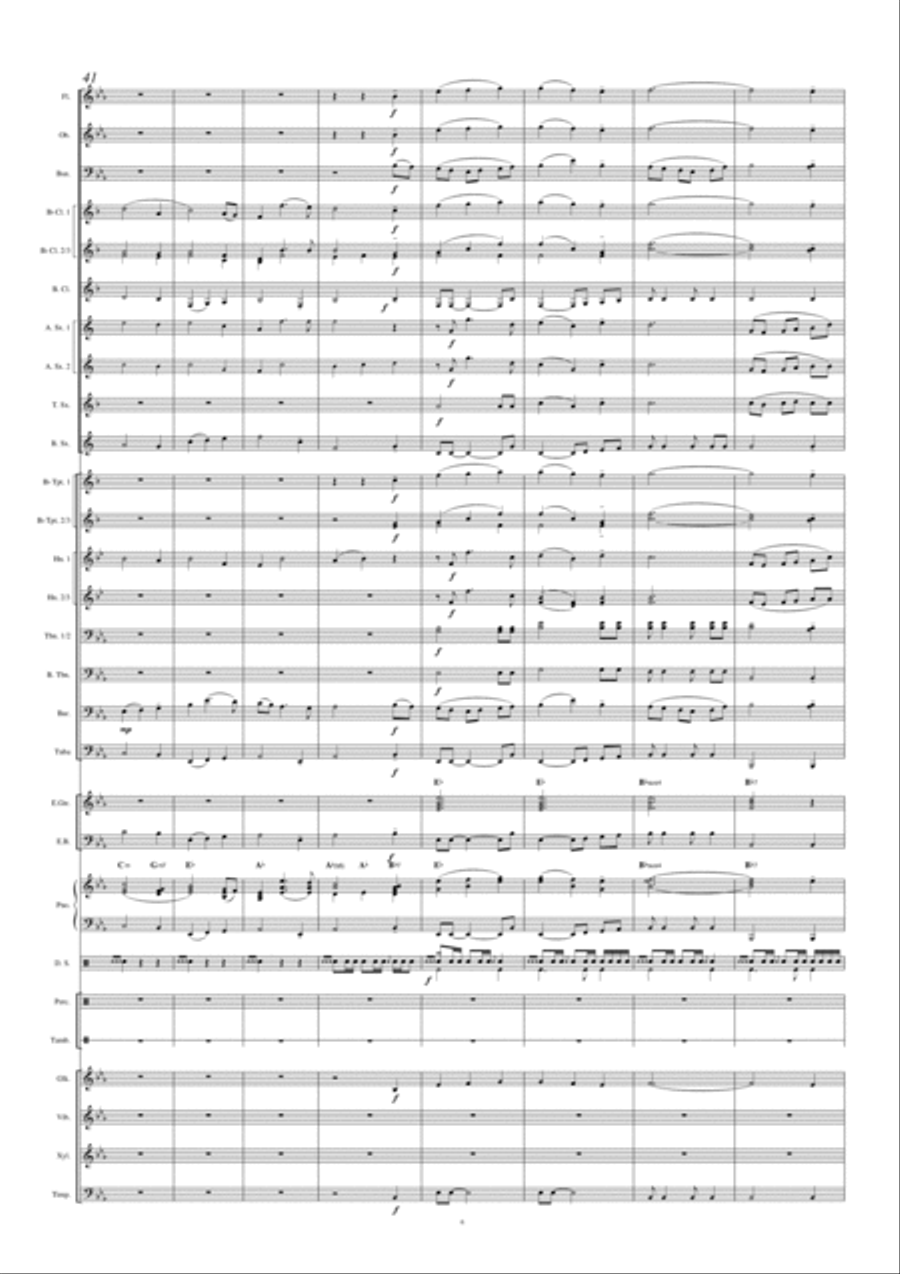 Haexdonck Concert Band scores gallery preview page 7