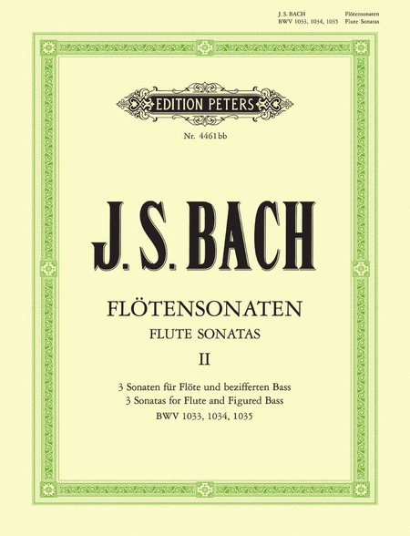 Johann Sebastian Bach: Flute Sonatas, Volume 2