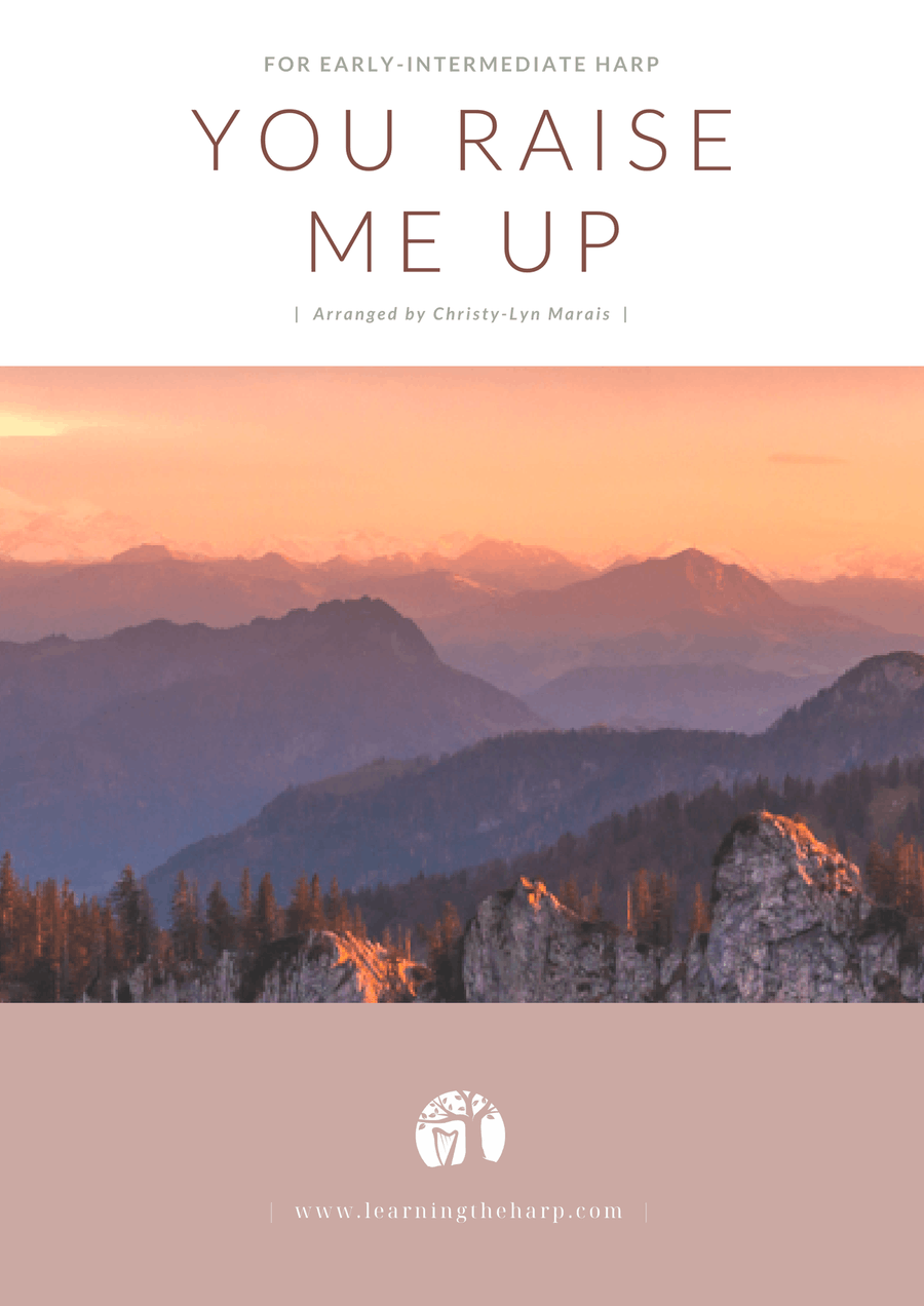 You Raise Me Up Harp scores gallery preview page 1