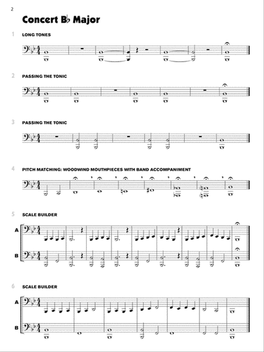 Sound Innovations for Concert Band -- Ensemble Development for Young Concert Band Concert Band Methods scores gallery preview page 3