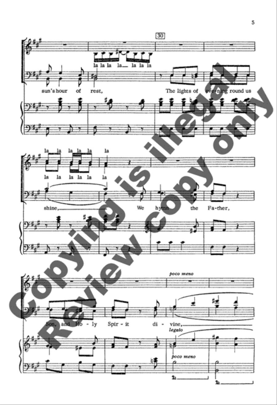 Hail Gladdening Light Hail Gladdening Light 4-Part scores gallery preview page 12