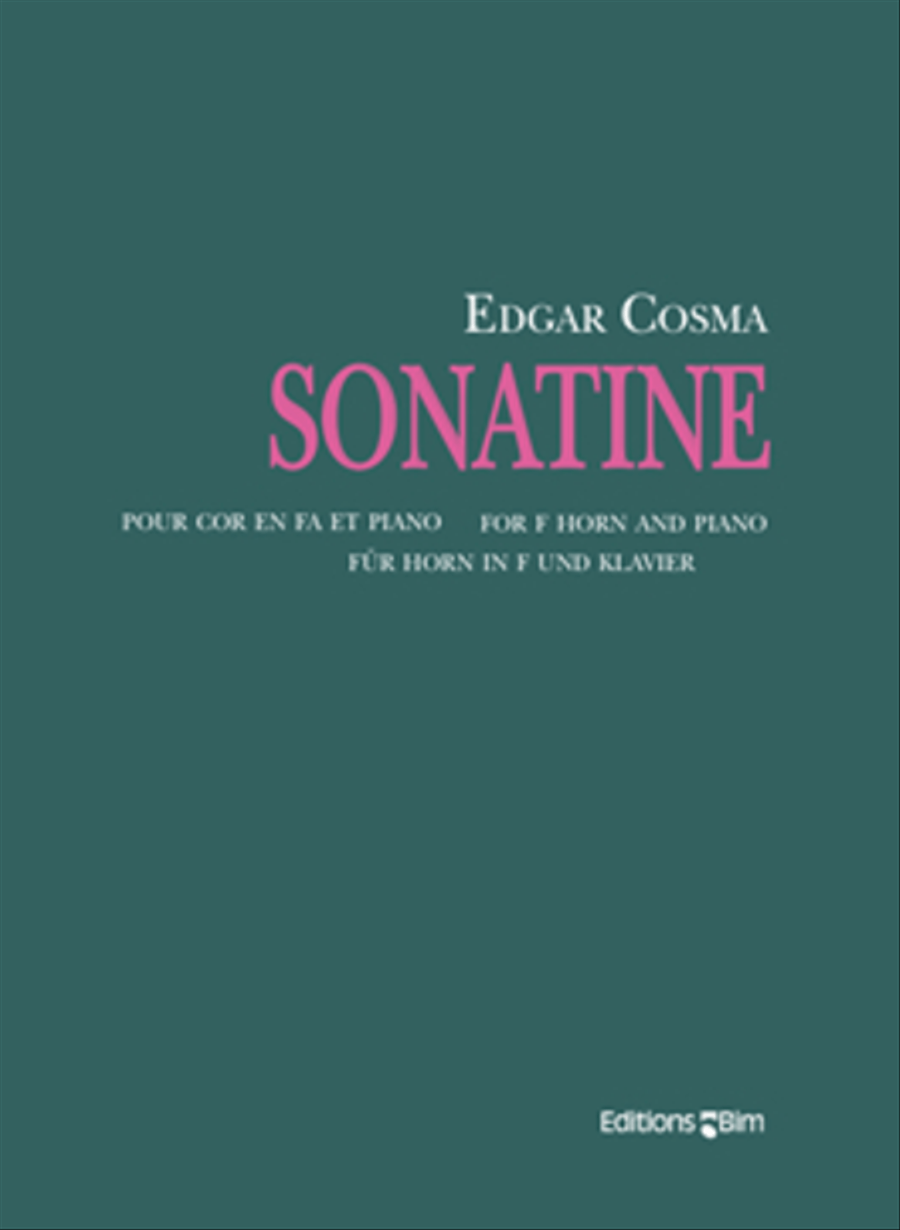 Sonatine Horn scores gallery preview page 1