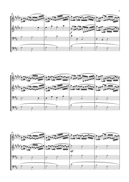 Canon in D - J. Pachelbel for Brass quartet with chords. image number null
