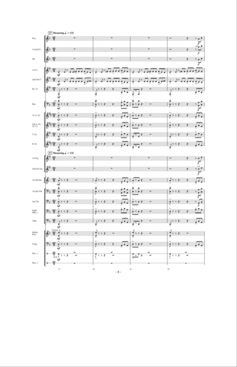 Apollo: Myth and Legend Concert Band scores gallery preview page 7