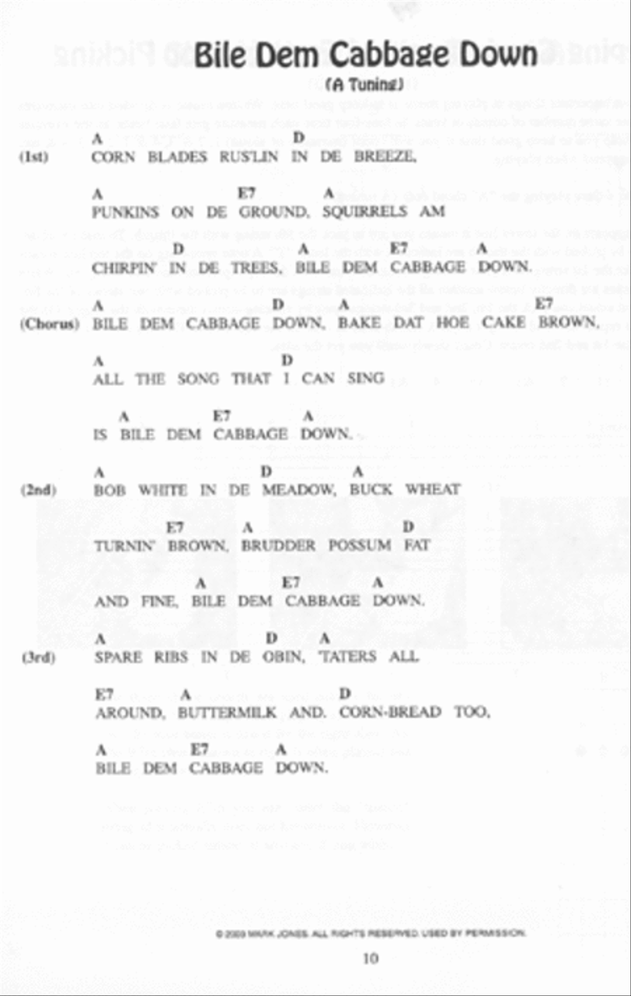 Grandpa Jones 5-String Banjo 5-String Banjo scores gallery preview page 2
