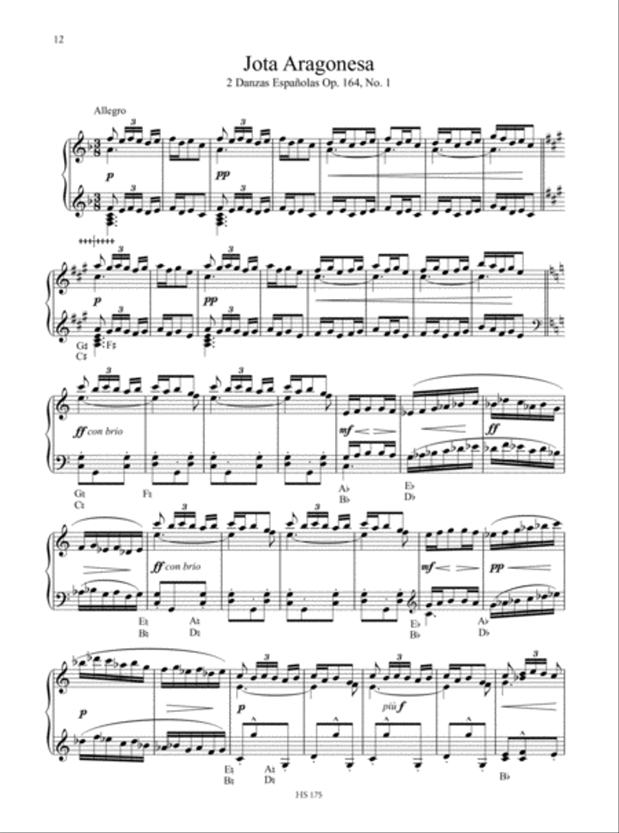 Albéniz Album for Harp Harp scores gallery preview page 4