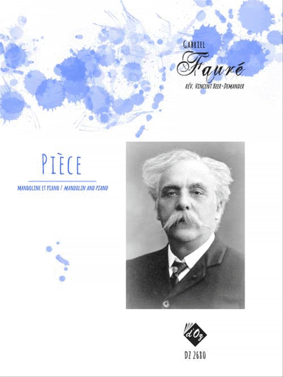 Pièce Pièce Piano Accompaniment scores gallery preview page 1