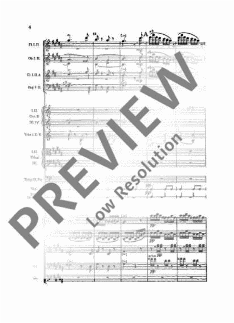 Slavonic Dances Orchestra scores gallery preview page 7