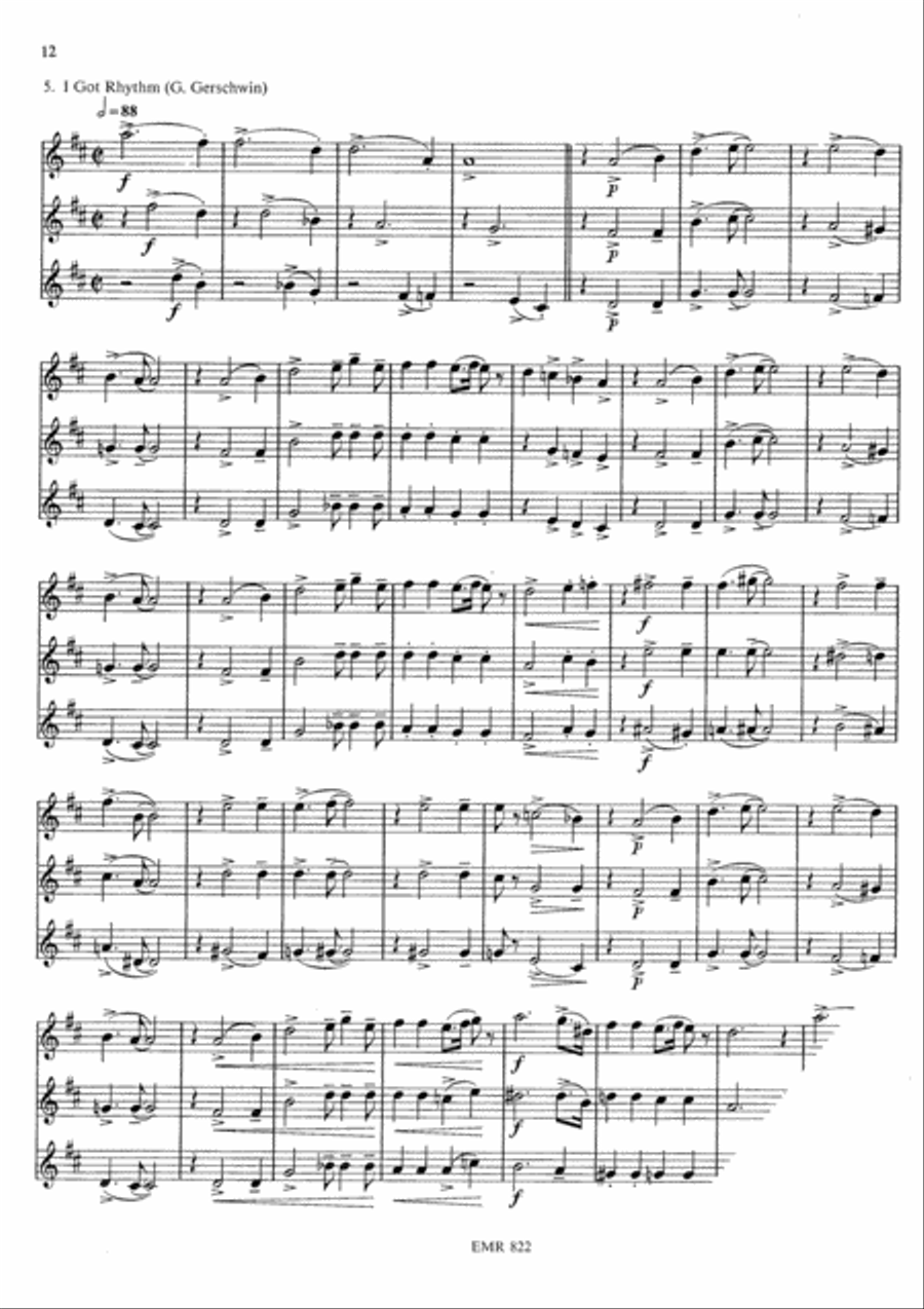 Golden Hits Euphonium Trio scores gallery preview page 7