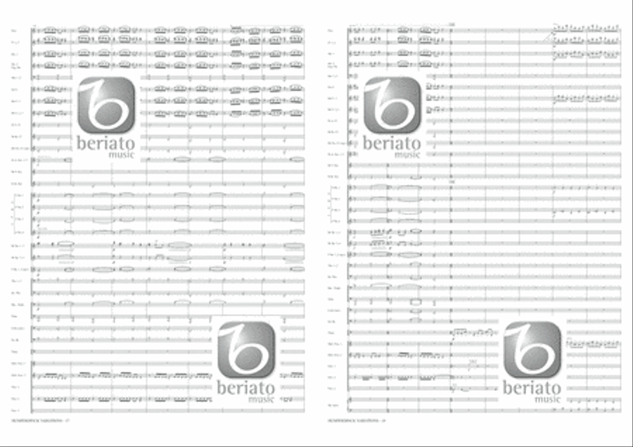Humperdinck Variations Concert Band scores gallery preview page 10