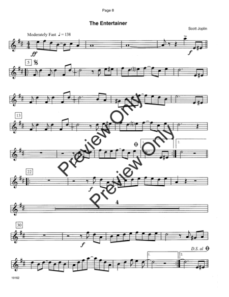 Popular American Songs, Volume 1 - 1st Bb Trumpet