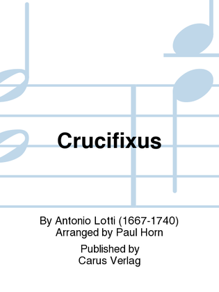 Crucifixus, SV 259