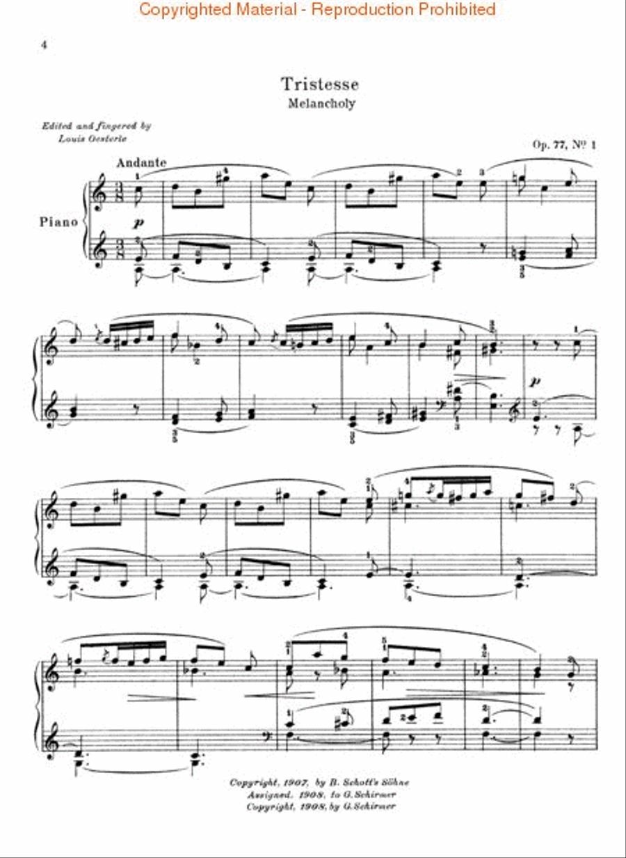 Music for Piano Piano Solo scores gallery preview page 3