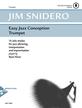 Book cover for Easy Jazz Conception Trumpet