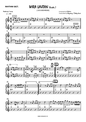 Wira Lautan (Instrumental) - Score Only