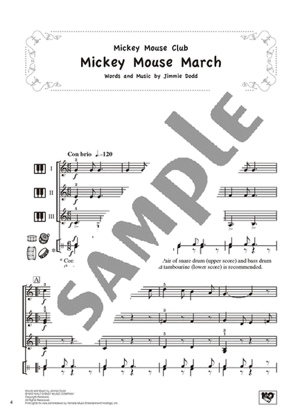 Ensemble for Kids - Disney Songs/English Version