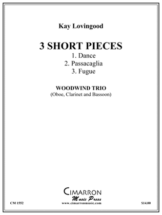 Book cover for Three Short Pieces