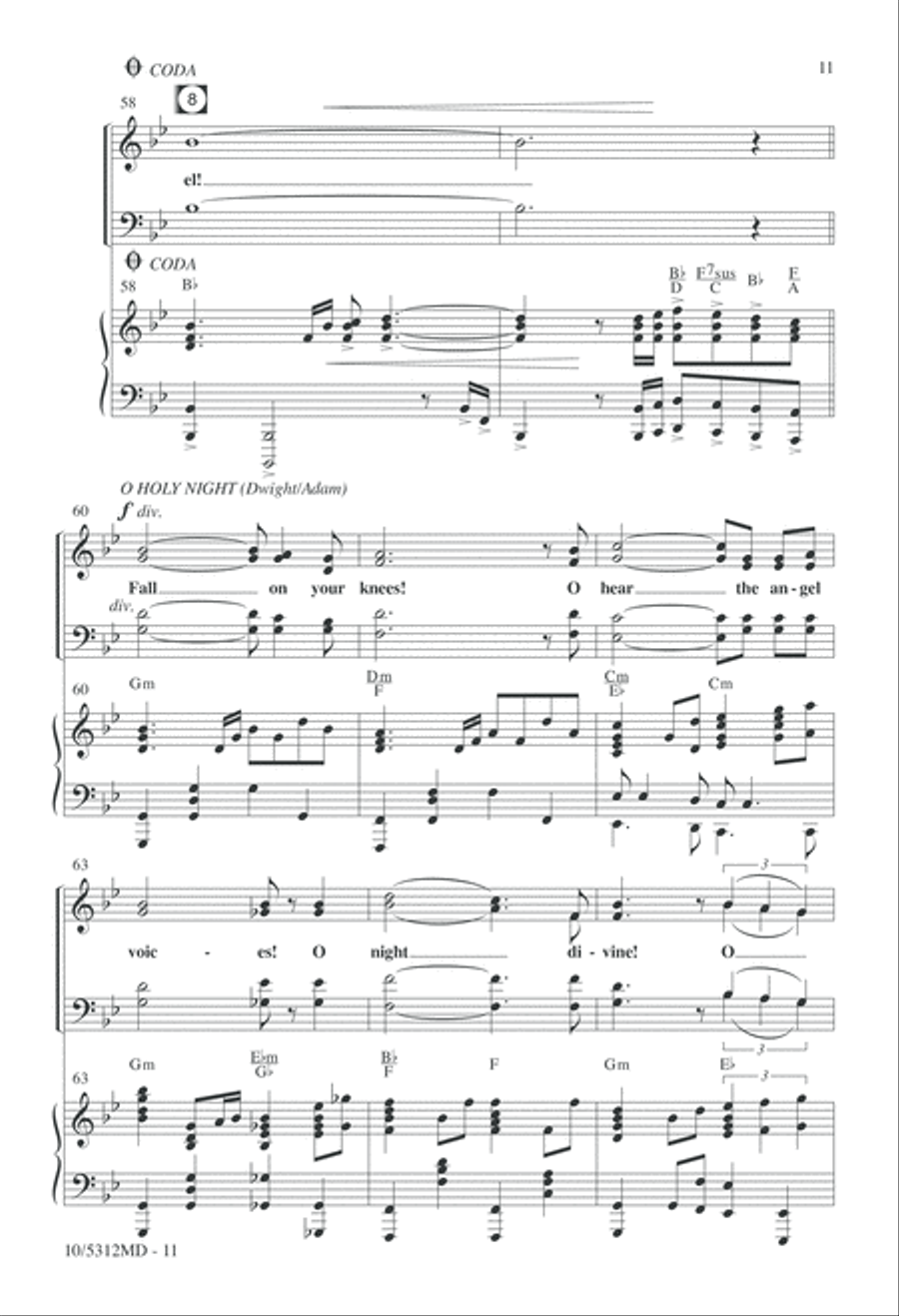 Behold a Savior! Behold a Savior! 4-Part scores gallery preview page 11