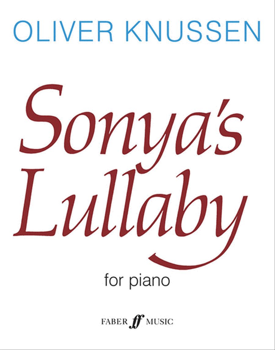 Sonya's Lullaby Small Ensemble scores gallery preview page 1