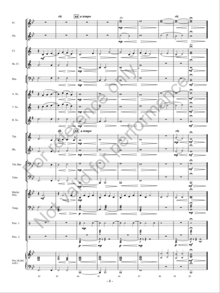 Our First Band Concert Our First Band Concert Concert Band scores gallery preview page 27