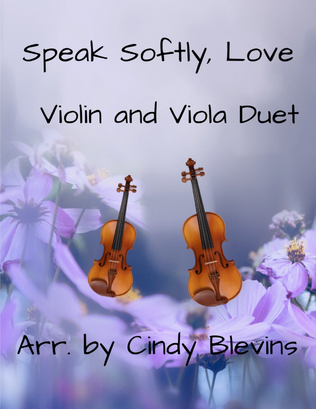 Book cover for Speak Softly, Love (Love Theme)