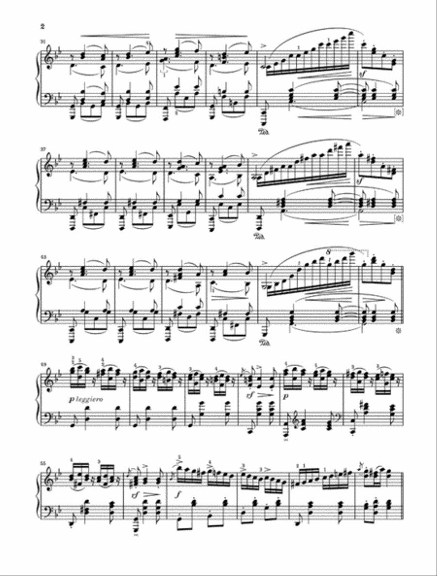 Hungarian Dances Nos. 1-10 Piano Solo scores gallery preview page 4