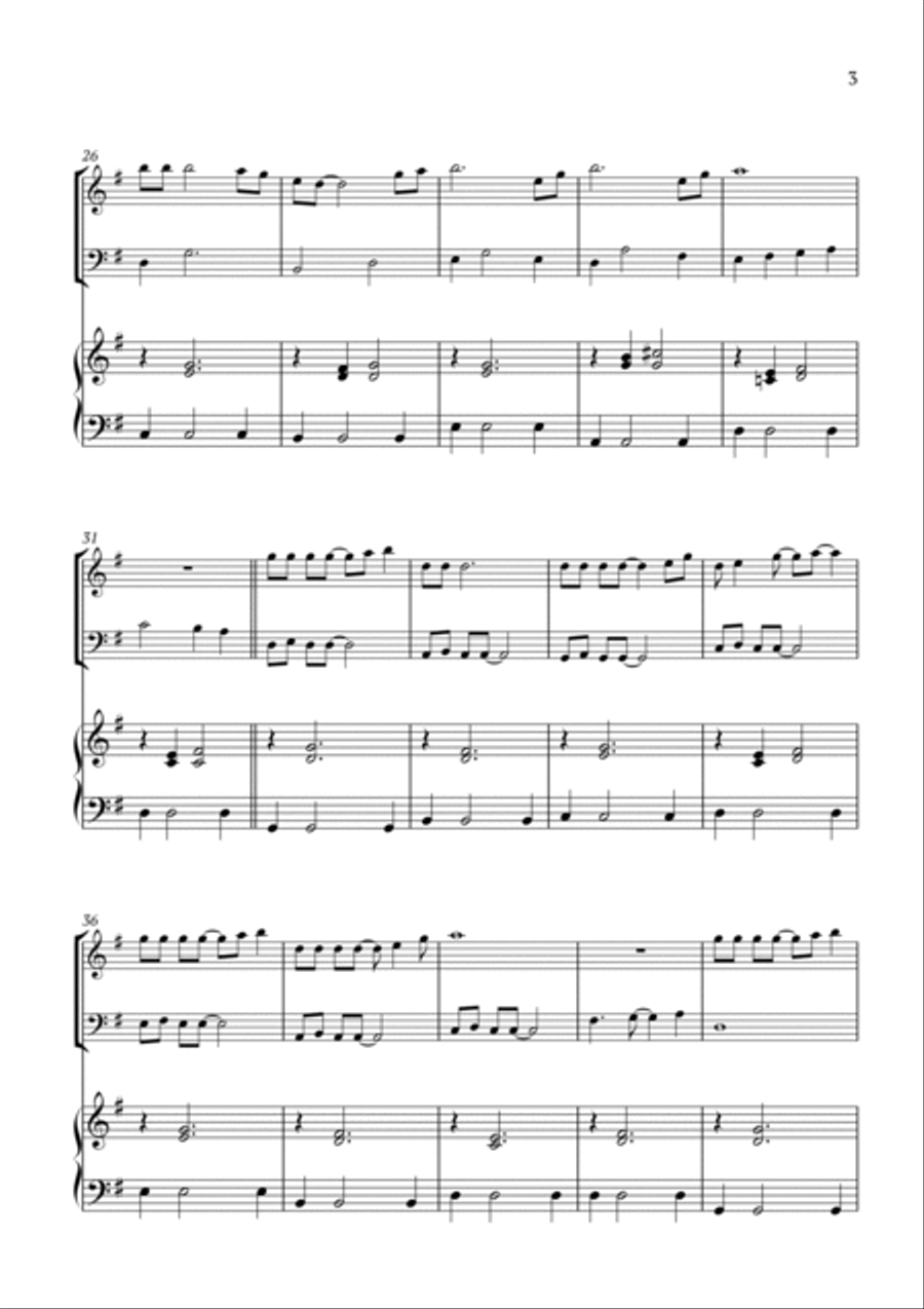 Part Of Your World Woodwind Duet scores gallery preview page 3