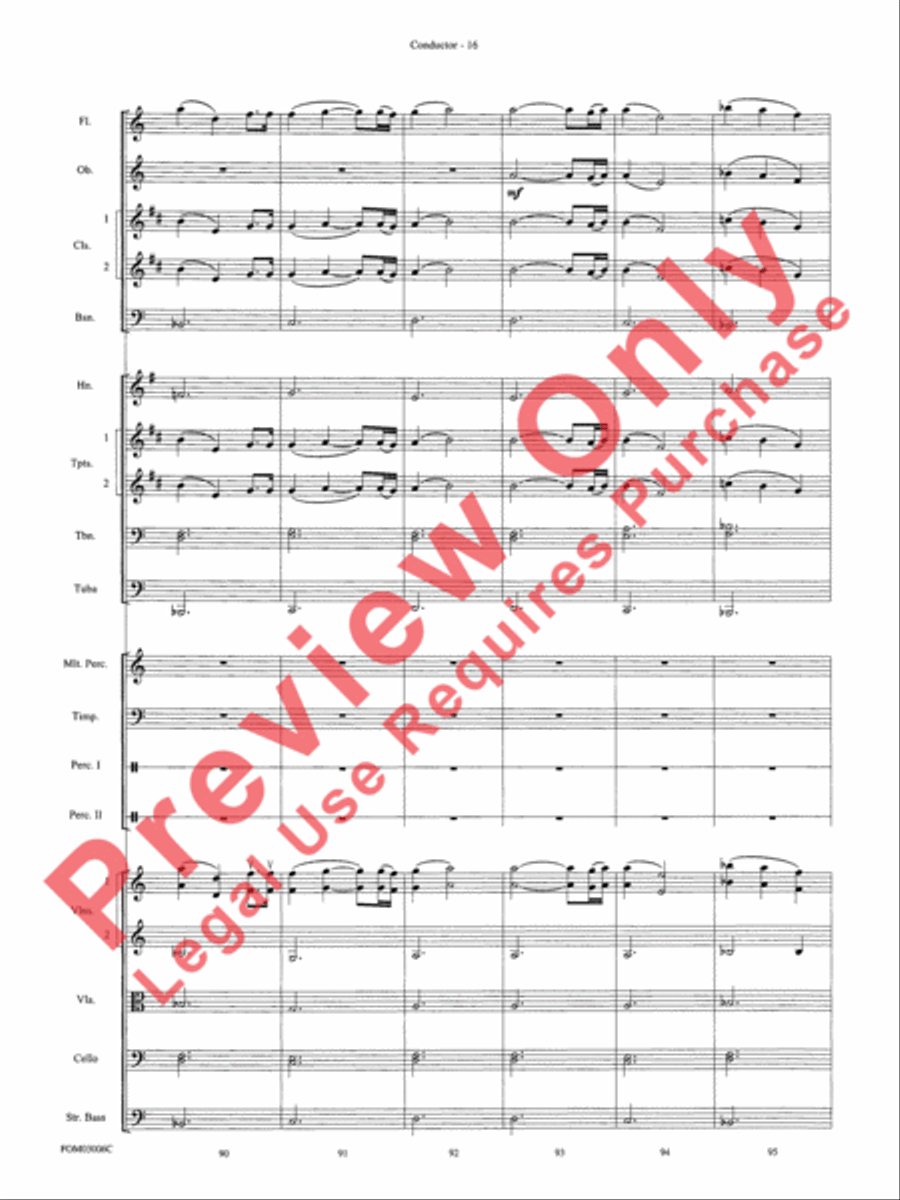 The Lord of the Rings: The Two Towers, Highlights from Full Orchestra scores gallery preview page 19