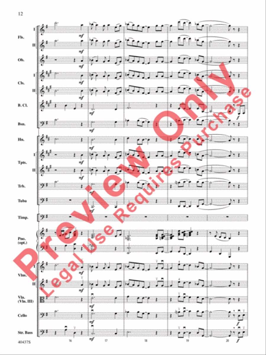 The Beatles Suite Full Orchestra scores gallery preview page 13