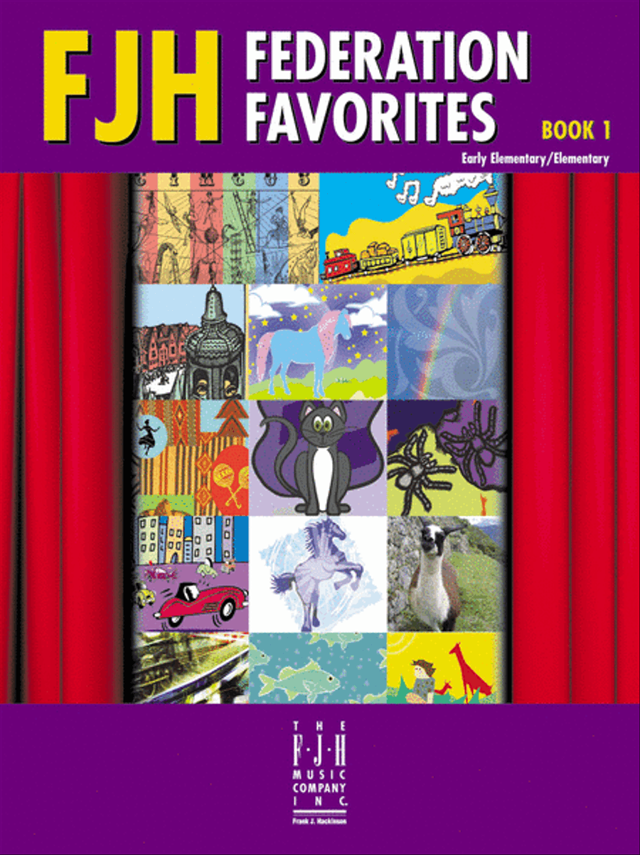 FJH Federation Favorites, Book 1 Easy Piano scores gallery preview page 2