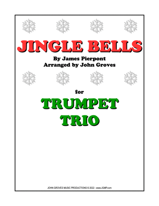 Book cover for Jingle Bells - Trumpet Trio