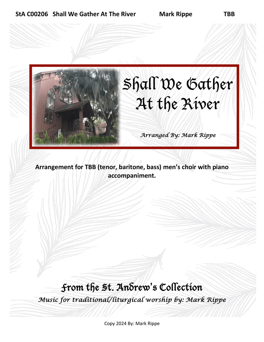 Book cover for Shall We Gather At The River (StA C00206)